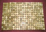 Carpet, rug made of wood chip for bathroom - Spa Wood carpet