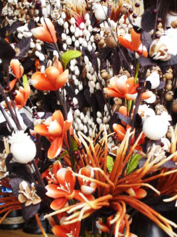 tiges décoratives bouquet