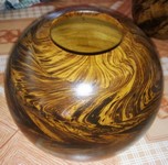 mango wood vase