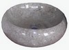 Stone Washbasin in marble oval stone-washbasin